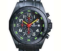 Ambassador Tritium Chronograph Black Titanium Watch